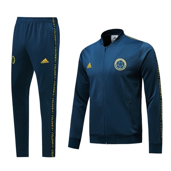 Survetement Football Columbia 2019 Bleu Noir